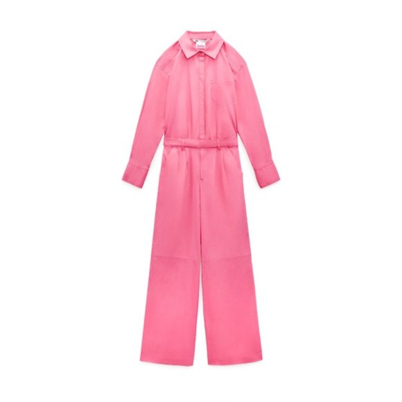 ZARA BARBIE™ THE MOVIE ©WARNER BROS. SHIRT JUMPSUIT - Picture 5 of 7